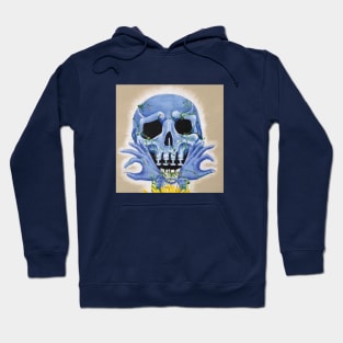 Surreal Skeleton Detail Hoodie